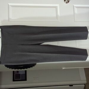 EUC TALBOTS Petites 10P Heritage Gray Dress Pants Straight Leg